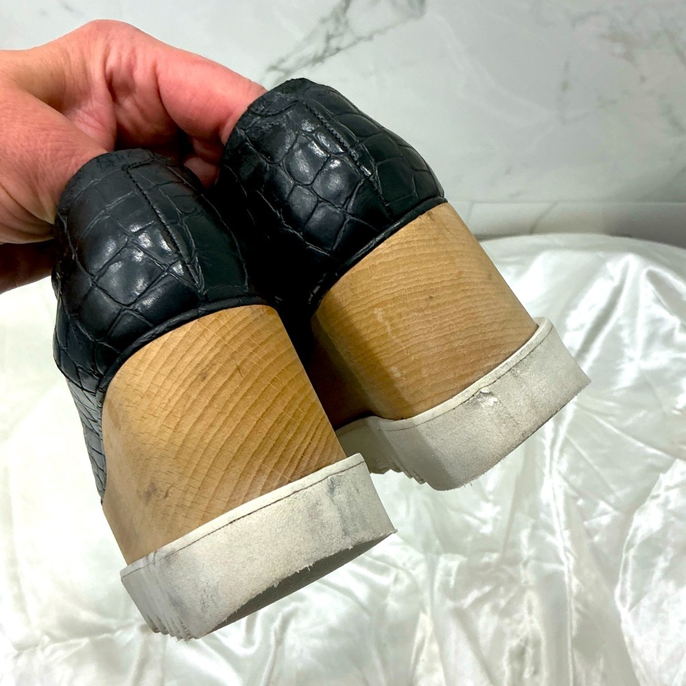 Stella McCartney leather lace up shoes 🖤🤍🖤🤍 - Picture 9 of 13